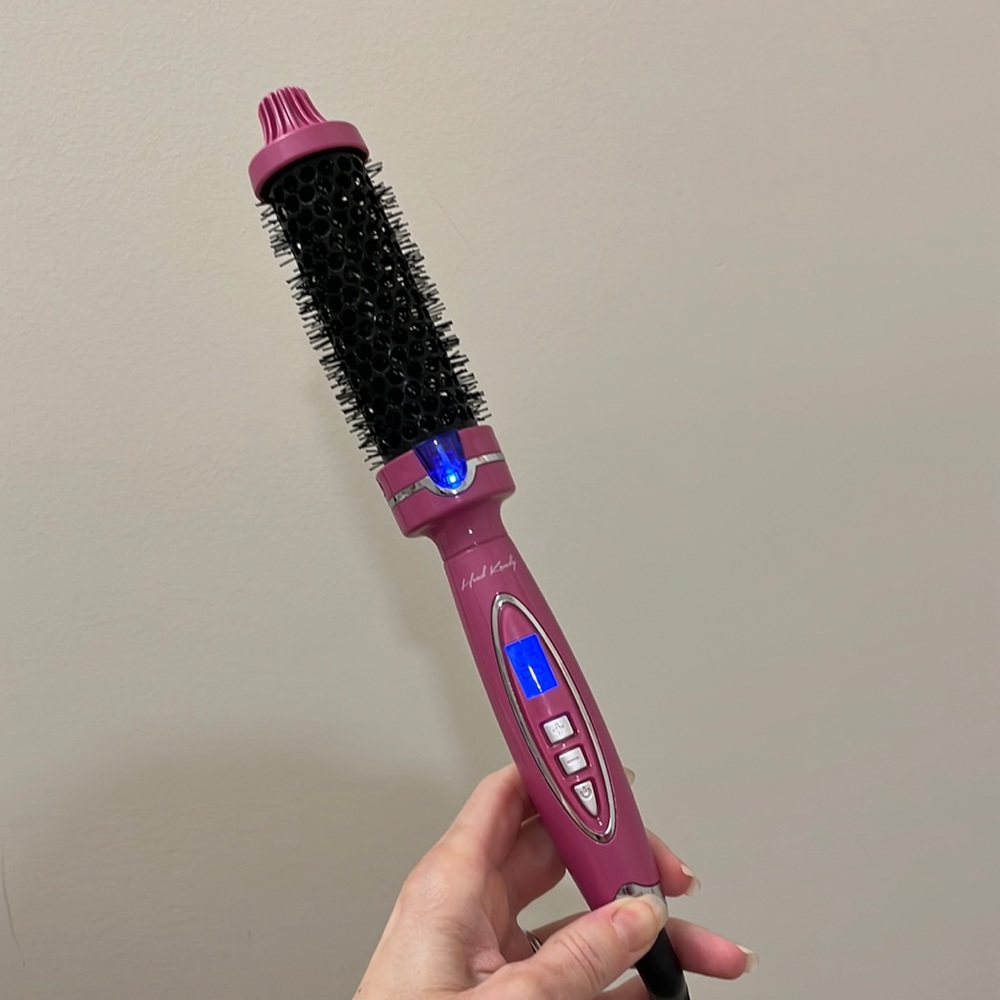 Head kandy heated round brush